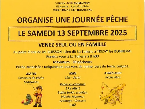 TRIZAY-LES-BONNEVAL - Journée pêche de Trizay Animation