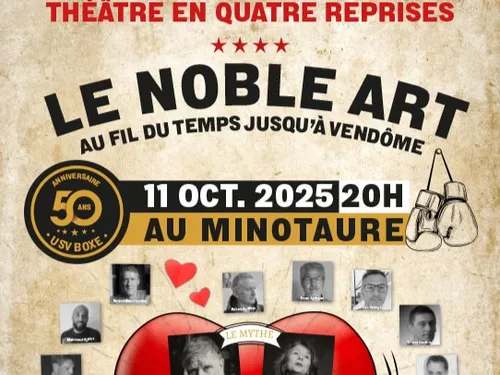 VENDÔME (41) - Spectacle : Le noble art, au fil du temps jusqu'à...