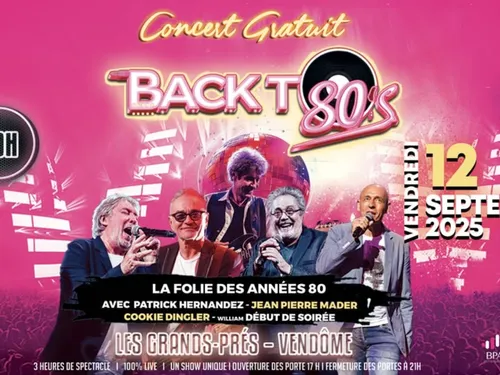 VENDÔME (41) - Concert : Back To 80's
