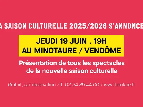 VENDÔME (41) - Présentation de la saison culturelle 2025-2026