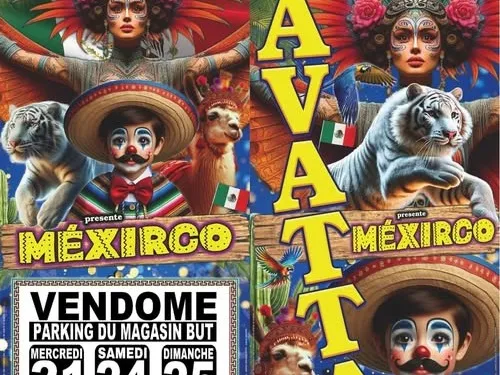 VENDÔME (41) - Représentation du cirque Sébastien Zavatta