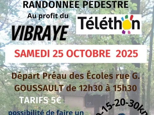 VIBRAYE (72) - Randonnée pédestre