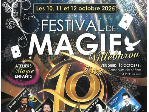 VILLEBAROU (41) - Festival de magie
