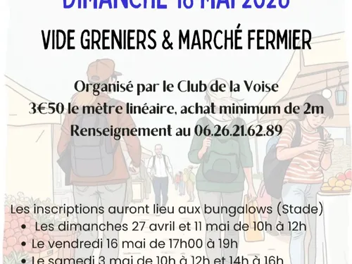 YERMENONVILLE - Vide-greniers et marché fermier
