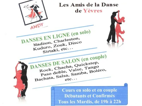 YÈVRES - Reprise des cours de danse des Amis de la danse