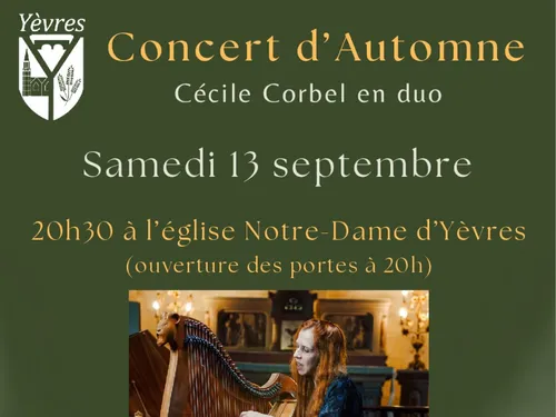 YÈVRES - Concert : Cécile Corbel en duo