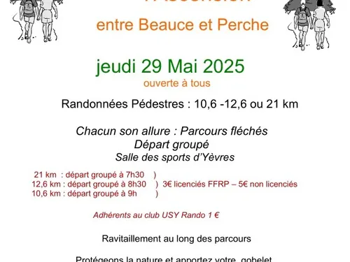 YÈVRES - Randonnée pédestre de l'USY Rando