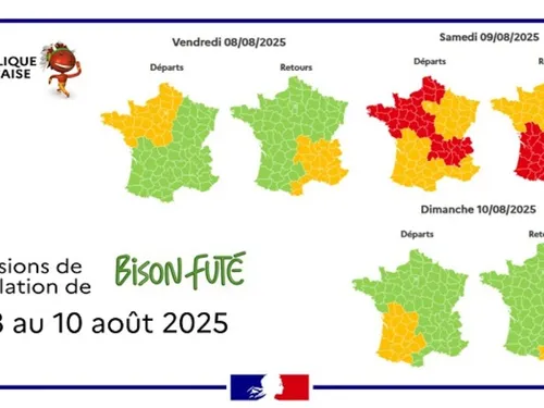 Nouveau week-end chargé, sur les routes ! 