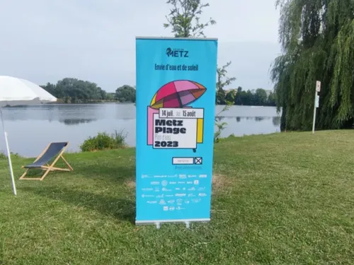 Metz Plage : la baignade dans le Plan d’eau fermée jusqu’à la fin...