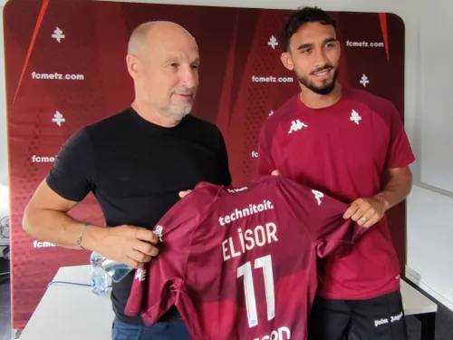 FC Metz : Simon Elisor a été présenté à la presse
