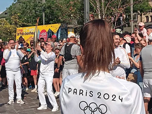 Passage de la Flamme Olympique à Metz : les sportifs en préparation