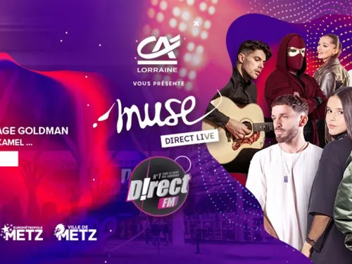 Muse D!RECT Live : le concert sera diffusé à l'occasion de la fête...