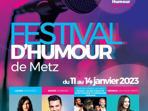 Festival de l'humour à Metz : vos places pour l'humoriste de votre...