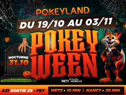 Pokeyland : vos invitations pour la période d'Halloween