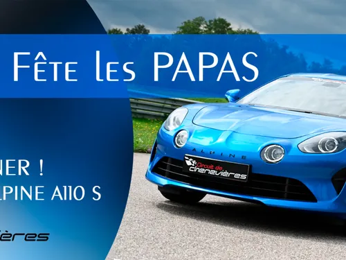 Fête des Pères : offrez un stage GT Alpine A110 S