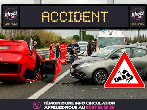Info Trafic : un poids lourd couché sur l’A33