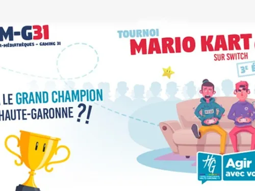 La Haute-Garonne organise un grand tournoi de ... Mario Kart !