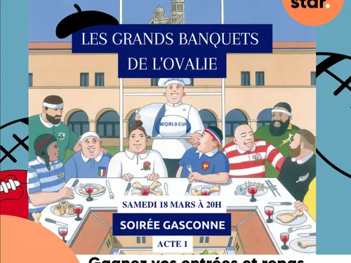 Gagnez vos repas pour les Banquets de l'Ovalie