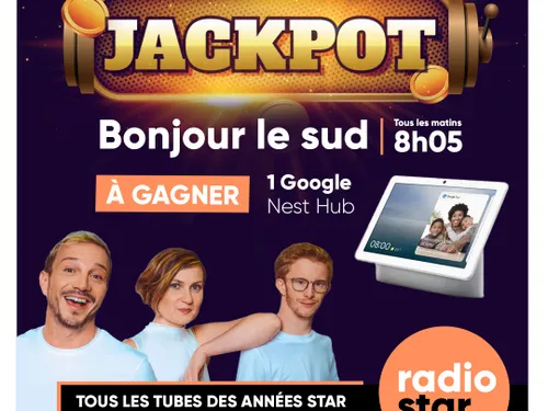 Gagnez votre Google Nest Hub dans le JackPot Radio Star