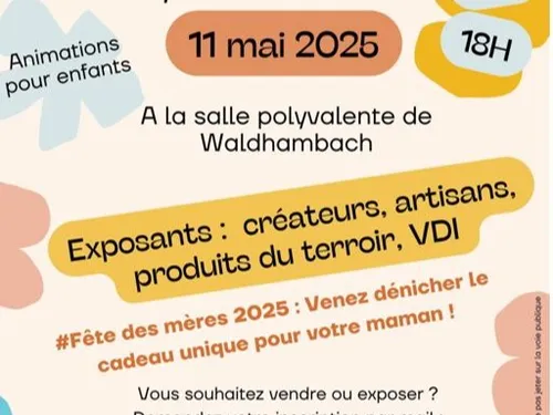 PREMIER MARCHE DE PRINTEMPS LE 11 MAI A WALDHAMBACH