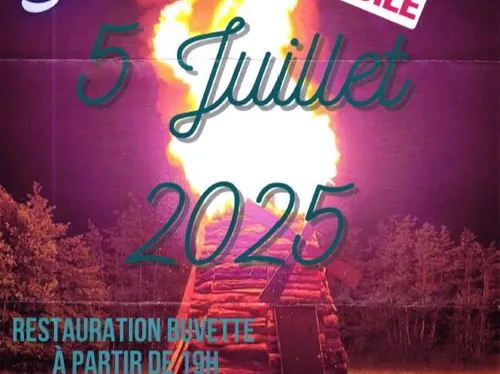 FEU DE LA SAINT JEAN A BERG LE 5 JUILLET