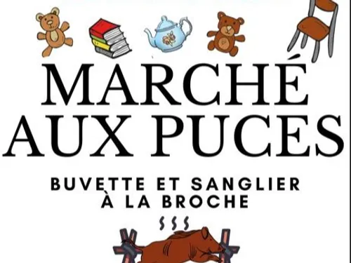 MARCHE AUX PUCES A LA PETITE PIERRE LE 15 JUIN