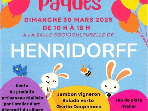 MARCHE DE PAQUES A HENRIDORFF LE 30 MARS