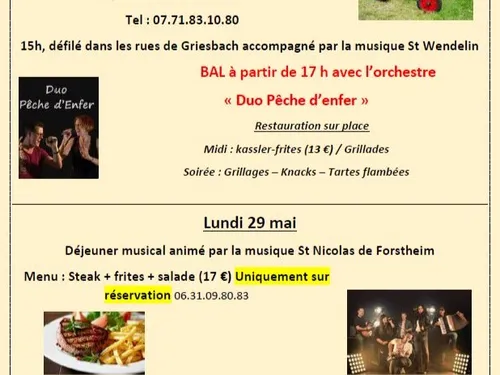 MESSTI A GRIESBACH LES 28 ET 29 MAI