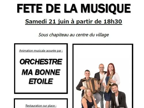 FETE DE LA MUSIQUE A WINTERSBOURG LE 21 JUIN