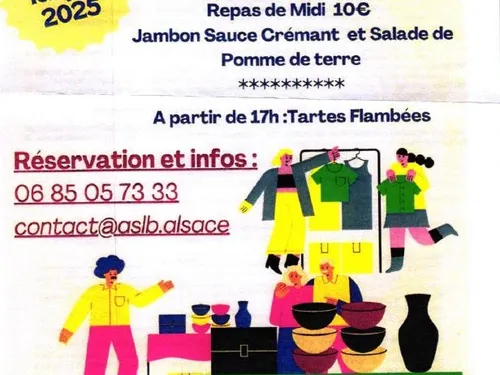 MARCHE AUX PUCES A BOSSELSHAUSEN LE 1ER JUIN