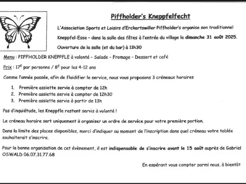 KNEPPFEL-ESSE LE 31 AOUT A ERCKARTSWILLER