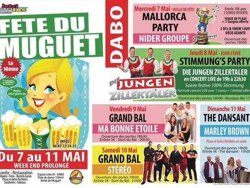 FETE DU MUGUET A DABO DU 7 AU 11 MAI