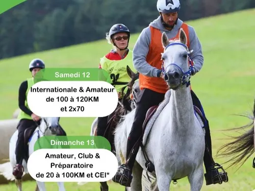 ENDURANCE EQUESTRE A WIMMENAU DU 11 AU 14 JUILLET