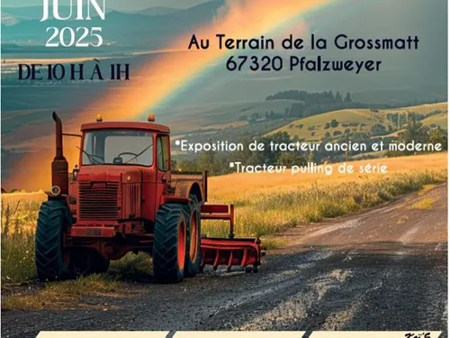 TRACTEUR FESCHT LE 8 JUIN A PFALZWEYER