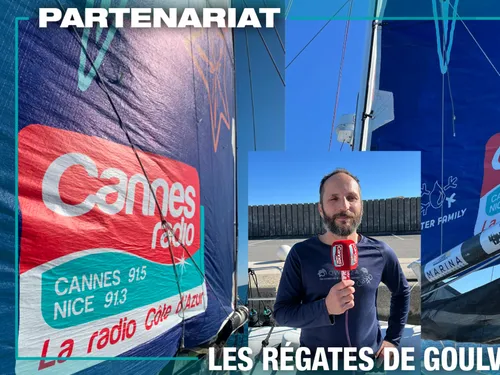 LES REGATES DE GOULVEN MARIE AVEC CANNES RADIO