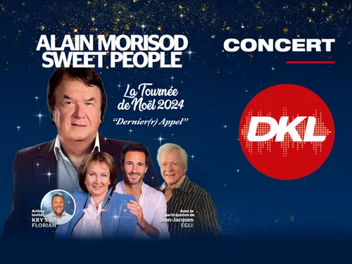 Alain Morisod & Sweet People en concert de Noël !