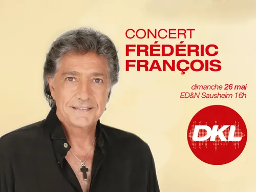 Frédéric François en concert pour la Fête des mères !
