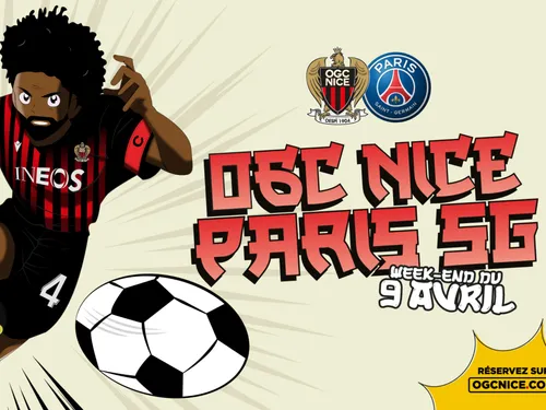 CANNES RADIO VOUS OFFRE VOS PLACES POUR LE MATCH OGC NICE vs PSG