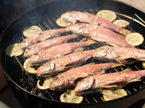 Recette de rouget au citron cuit au barbecue