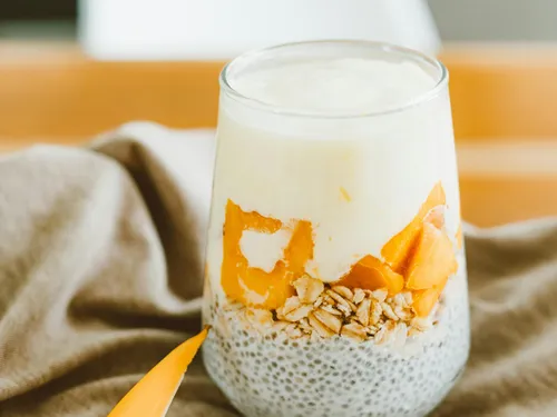 Pudding au fruits et graines de chia
