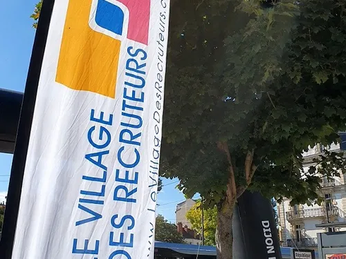 Le village des recruteurs de Dijon, c’est ce jeudi 