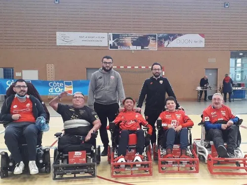 Un tournoi de foot fauteuil à Saint-Apollinaire les 29 et 30 avril...