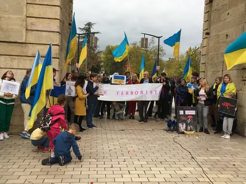 Un rassemblement en soutien à l’Ukraine vendredi à Dijon 