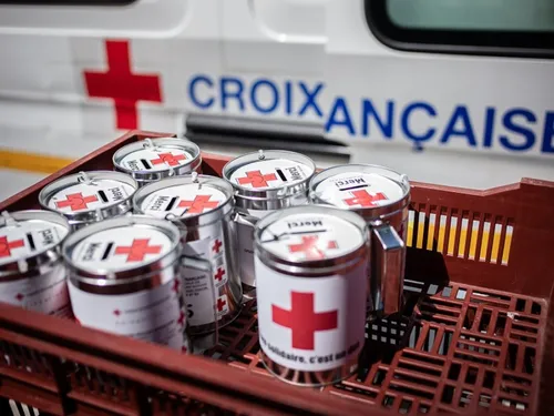 Les bénévoles de la Croix Rouge vont venir à votre rencontre 