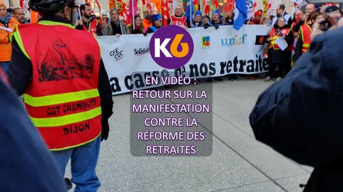 En vidéo : retour sur la manifestation contre la réforme des retraites