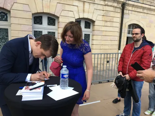 Alphonse à la rencontre de ses fans à Dijon 