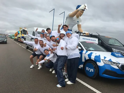 En immersion sur la caravane du Tour de France 