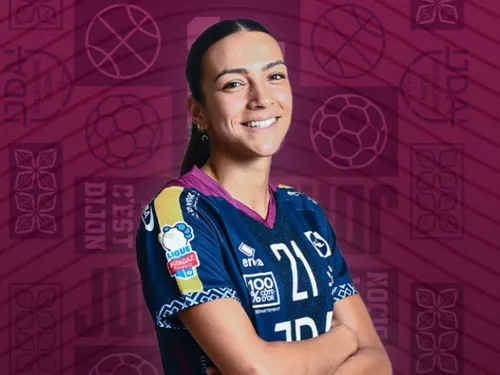 Handball: La Dijonnaise Nina Dury appelée chez les bleues 