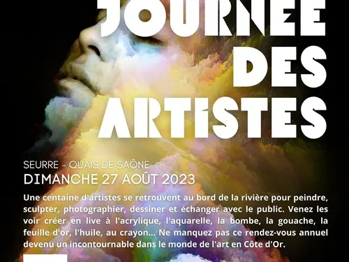 Seurre se prépare pour la journée des artistes