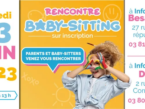 Des offres de baby-sitting disponibles à Dijon ce samedi